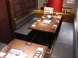 韓の台所のテーブル席5