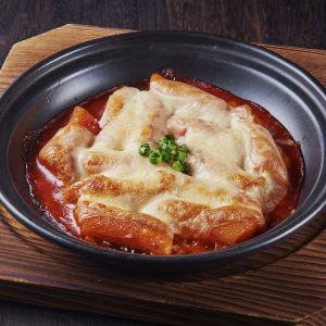 韓の台所のチーズトッポギ